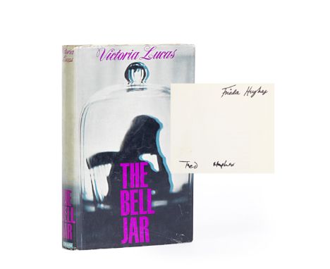 [PLATH (SYLVIA)]The Bell Jar by Victoria Lucas, FIRST EDITION, second impression, SIGNED BY TED HUGHES,  and Frieda Hughes on