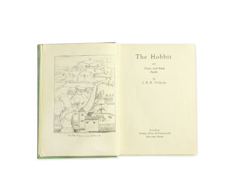 TOLKIEN (J.R.R.)The Hobbit or There and Back Again, FIRST EDITION, FIRST IMPRESSION,  frontispiece and 9 plates or illustrati