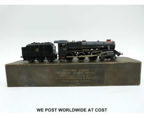 Graham Farish 00 gauge GP5 locomotive and tender in original box