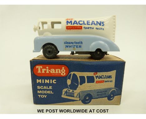 Tri-ang Minic Push and Go model Macleans Tube van 