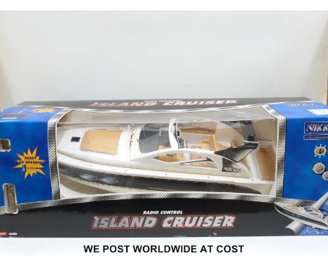 Nikko Radio Control Island Cruiser large scale remote controlled boat, in original box