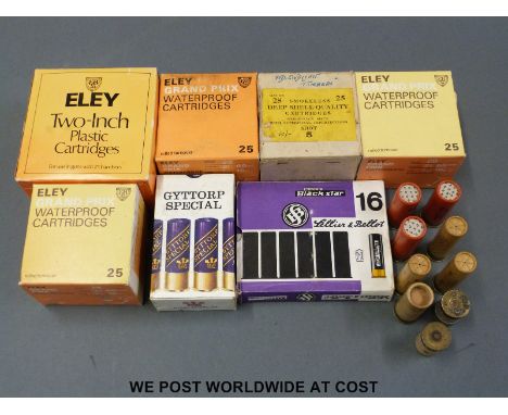 One-hundred-and-thirty-eight mainly 28 and 16 bore collectors shotgun cartridges. PLEASE NOTE THAT A VALID RELEVANT FIREARMS/