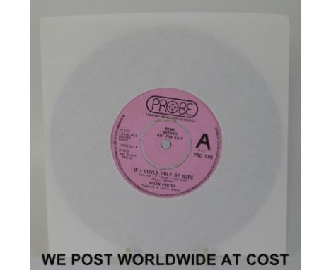 An extremely rare 'demo-copy' of Nolan Porter's 7” single “If I Could Only Be Sure” (Probe PRO 580). The condition of the vin