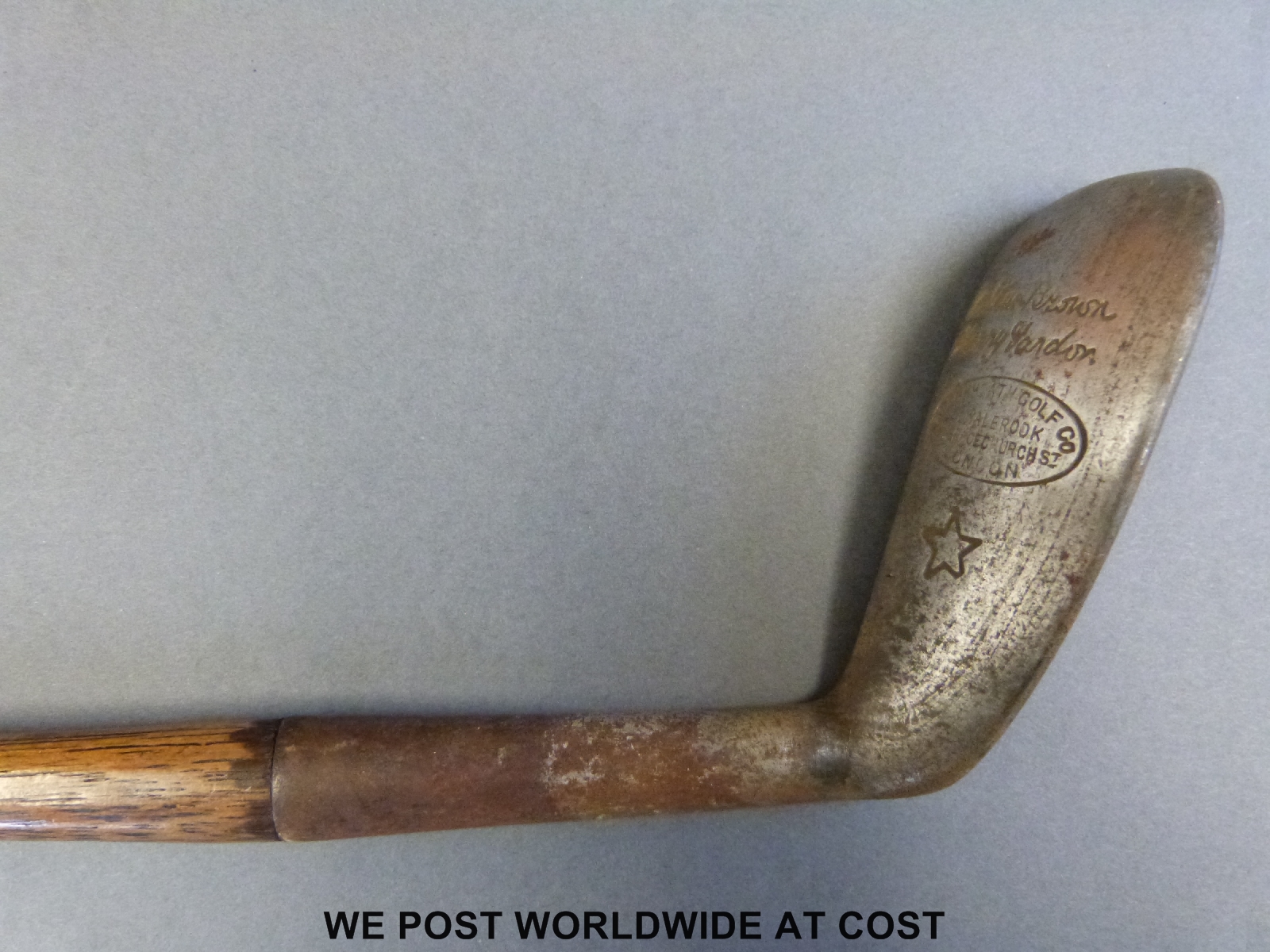 An Arthur Brown 'Harry Vardon' putter impressed Royal Blackheath Golf ...