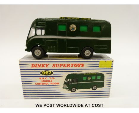 Dinky Supertoys diecast model BBC TV Mobile Control Room, 967, in original box. 