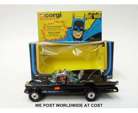 Corgi Toys diecast model Batman Batmobile, 267, in original window box