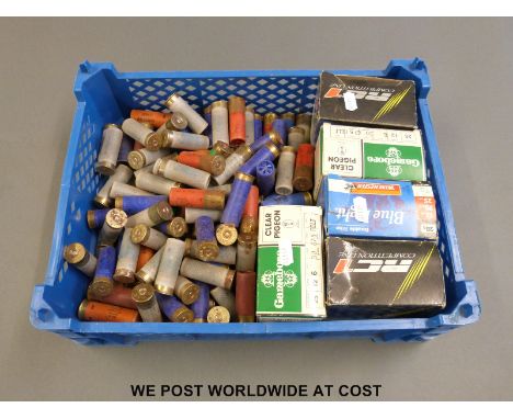 Two hundred and seventy five 12 bore shotgun cartridges, some in original boxes. PLEASE NOTE THAT A VALID RELEVANT FIREARMS/S