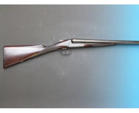 Joseph Bradell 12 gauge side by side double barrelled shotgun with 28 inch barrels named 'J Braddell & Son Belfast, serial nu