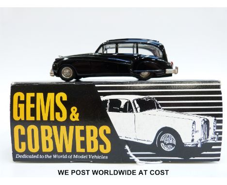 Milestone Miniatures Gems & Cobwebs diecast model Jaguar MK9 Hearse 1959, GC25, in original box
