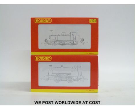 Two Hornby 00 gauge Collectors' Club locomotives 0-4-0ST Class 0F 'Queen Elizabeth II 80' R.2597 and LSBC 'Brighton Works 326