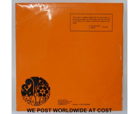 Prog/Psych.  Very rare and collectable "Samantha Promotions Vol 1" (Various Artists Transworld SPLP 101, orange sleeve with b