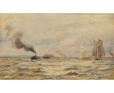 William Lionel Wyllie RA RWS (1851-1931) The Neva, signed lower right, watercolour, 18 x 30.2 cm, frame 36 x 47 cm
Provenance