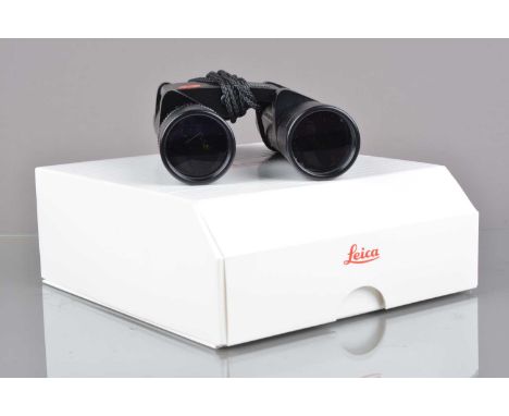 A Pair of Leica Trinovid 10x25 BC Binoculars, body VG, elements VG, in maker's box, with a pair of Praktica CN 10X25 S compac
