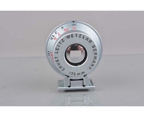 A Leica SHOOC 135mm Finder, dual feet/meter scale, VG