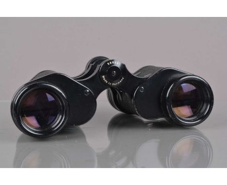 A Pair of Carl Zeiss 8x30 Binoculars, made in Germany, serial no 588981, body G, some light paint wear to edges, elements G, 