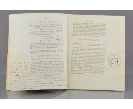Jesse Ramsden (1735-1800), unbound pamphlet 'Description of a New Universal Equatoreal, Made by Ramsden…..', May 1779, pp. 9,