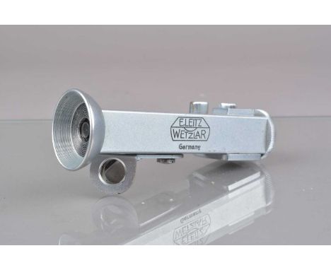 A Leitz Wetzlar WINTU Right Angle Finder, chrome, G, light wear, elements G-VG