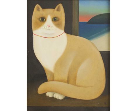 ▲ Martin Leman (b.1934)  'Solomon' signed with monogram l.r., oil on board 24 x 18cm   Condition ReportFramed: 36 x 30cm Appe
