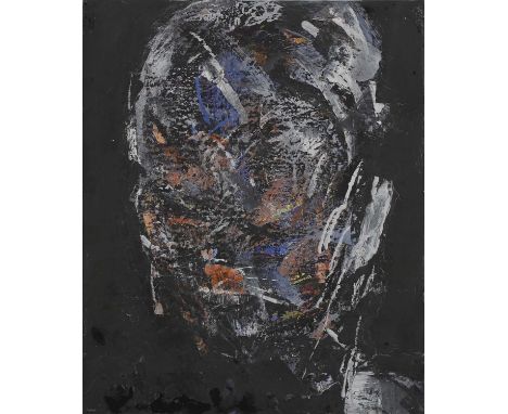 ▲ Stephen Finer (b.1949) 'Head of a Woman', 1988-90oil on canvas30.5 x 25cmCondition ReportFramed: 46.5 x 41.5cmA little ligh