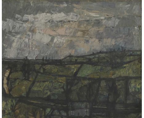▲ Albert Irvin RA (1922-2015) 'Derbyshire Landscape'signed 'Irvin' l.l., oil on board63.5 x 76cmCondition ReportFramed: 72 x 