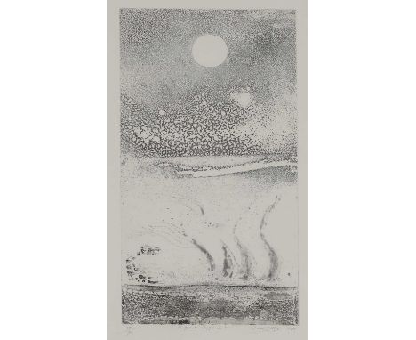 ▲ Cecil Collins (1908-1989) 'The Great Happiness'etching, signed and dated 'Cecil Collins 1965' in pencil l.r., inscribed wit