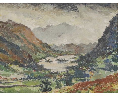Eileen Brooker (20th century) 'Grasmere'oil on canvas40.5 x 51cmProvenance: Friends of Abbot Hall Picture Loan Scheme;M E Bur