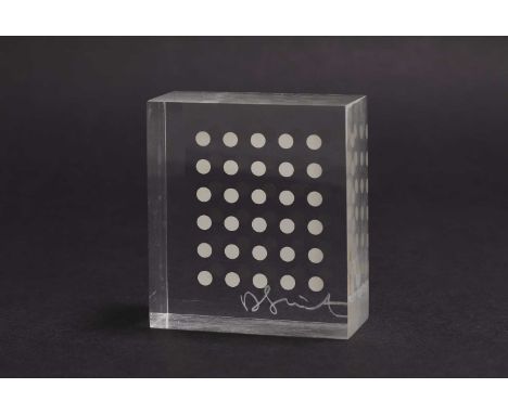 ▲ Damien Hirst (b.1965) 'Ho, Ho, Ho!'screenprint on Perspex encapsulated in acrylic, signed in crayon l.r., a Christmas gift 