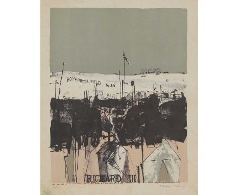 ▲ Norman Ackroyd RA (b.1938) 'Richard III'lithograph in colours, signed 'Norman Ackroyd' in pencil l.r., numbered '2/50'48.5 