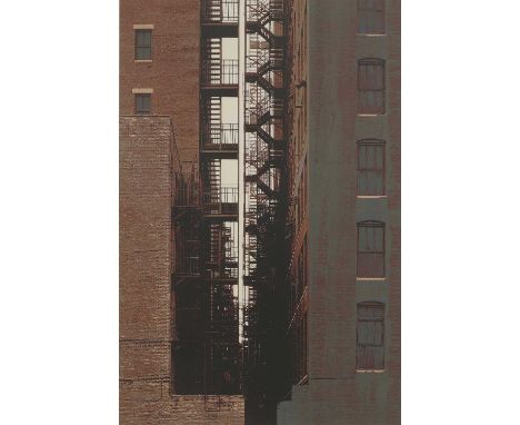 ▲ Gerd Winner (German, b.1936) 'New York Canyon'silkscreen in colours, artist's proof, signed 'Winner' in pencil l.r., and in