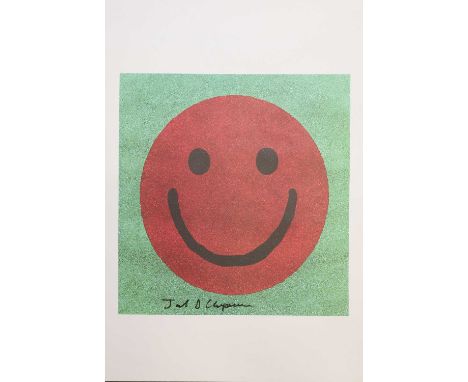 ▲ Jake and Dinos Chapman (b.1966 and 1962) 'D'you Wanna Be In My Gang'offset lithograph in colours on wrapping paper, 2021, s