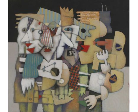 ▲ Christoph Kiefhaber (Austrian, b.1941)  'Wir Sind Die Letzten' signed with initials, inscribed with title, and dated '2/92'