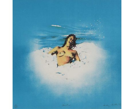 ▲ Antony Donaldson (b.1939) 'Christine'lithograph in colours, signed and dated 'Antony Donaldson 73' in pencil l.r., inscribe