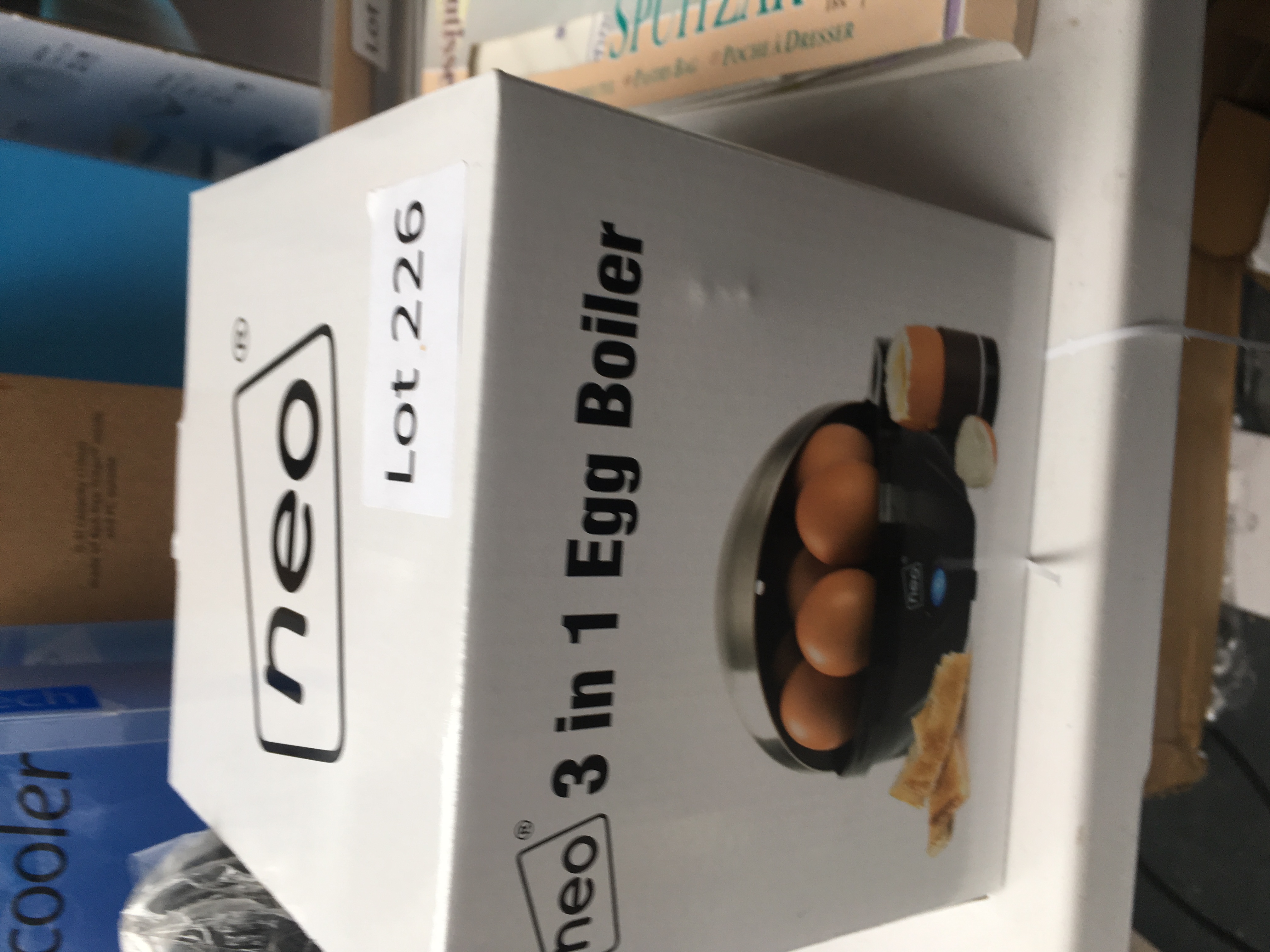 Neo 3 in 1 egg boiler/poacher/omlette maker. New.