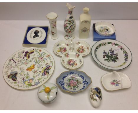 To include Coalport, Royal Worcester, Aynsley, Royal Doulton, Spode, Royal Crown Derby, Hammersley & Limoges.