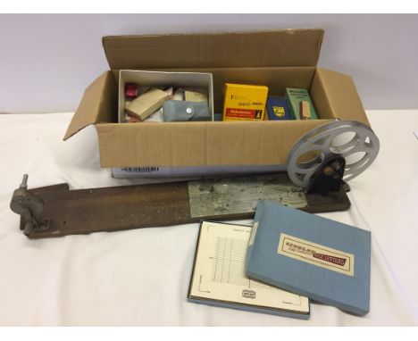 To include projector bulbs, titles tiles, OMAG filters, National Hyper Flash Gun & bulbs.