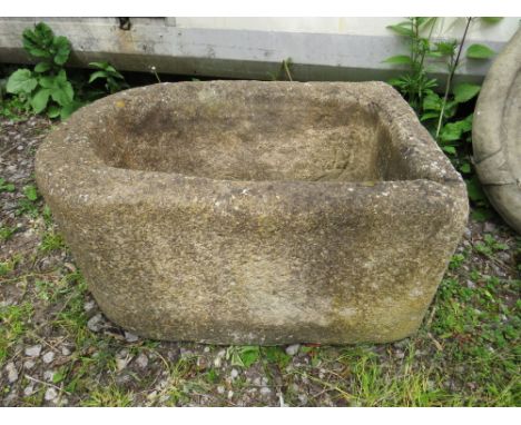 A STONE TROUGH