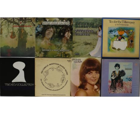 FOLK-ROCK/SINGER SONGWRITERS - Great collection of 61 x LPs. Artists/titles include Rod Demick & Herbie Armstrong - Little Wi