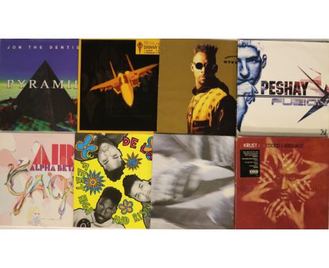 HOUSE/TECHNO/JUNGLE/HIP HOP/R&B - Fab collection of over 130 x 12" with some LPs included. Artists/titles include Jon The Den