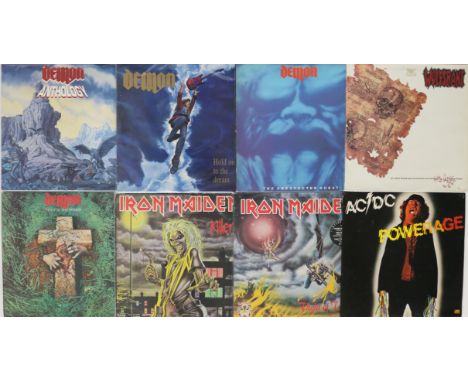 HEAVY METAL - Killer collection of 42 x LPs with some 12". Artists/titles include Iron Maiden - Killers (2C070-07450), Flight