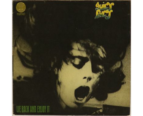 JUICY LUCY - LIE BACK AND ENJOY IT (6360 014) - A 1st UK pressing of the album (6360 014). The record is in terrific Ex+ cond