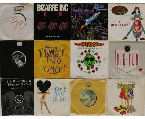 RAVE/POP/DANCE - A nice mixed collection of around 300 x 45s. Artists/titles include Prince inc. I Would Die 4 U (rare promo 