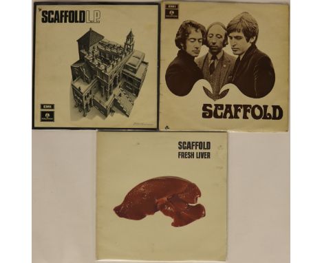 SCAFFOLD - A tremendous trio of LPs from the fun time Scouse wordsmiths! Titles are Scaffold L The P (original UK stereo PCS 