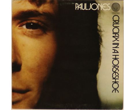 PAUL JONES - CRUCIFIX IN A HORSESHOE (6360 059) - 1st UK pressing (6360 059) of the December 1971 LP. The record is in superb