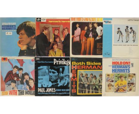 60s BEAT/POP - Ace collection of 86 x LPs. Artists/titles include Herman's Hermits inc. Both Sides Of (SX 6084 orig UK mono),