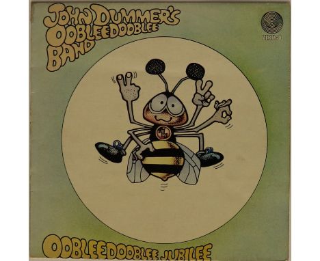 JOHN DUMMER'S OOBLEEDOOBLEE BAND - OOBLEEDOOBLEE JUBILEE (6360 083) - 1st UK pressing of the 1973 LP (6360 083). The record i