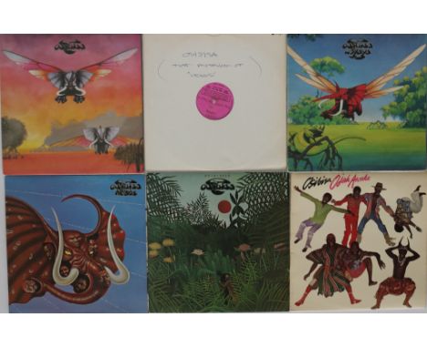 OSIBISA - Smashing collection of 11 x LPs from the Afro-Fusion-Prog masters! Titles include Heads (factory sample Decca/MCA M