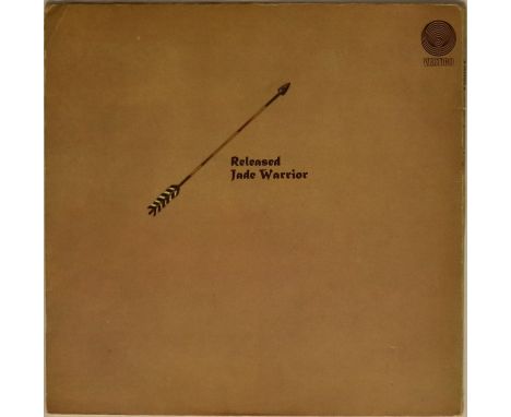 JADE WARRIOR - RELEASED (6360 062) - 1st UK press of the 1971 LP (6360 062). The record is in tremendous Ex+ condition with p