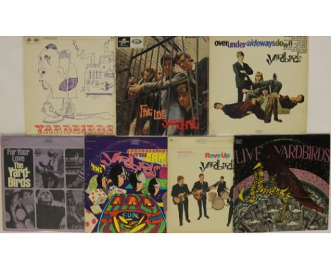 YARDBIRDS - 5 x LPs with sought after UK Columbia LPs. Titles are 'Roger The Engineer' (SX 6063 - G+, mostly clean, there is 