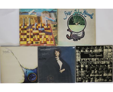 PETER HAMMILL - Five fab LPs here from Peter Hammill. Titles are Fools Mate (CAS 1037, pink scroll label, A-Side condition VG