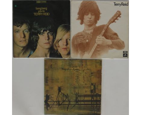 TERRY REID - The first 3 studio LPs featuring the major talents of Terry Reid. Titles are Bang, Bang You're Terry Reid (origi